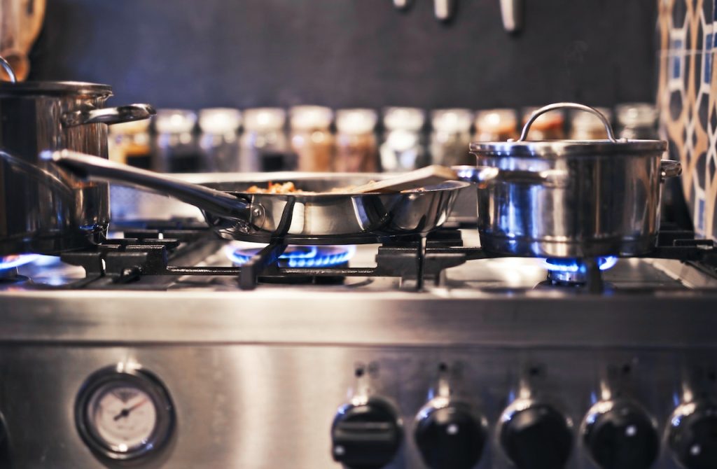 gas stove